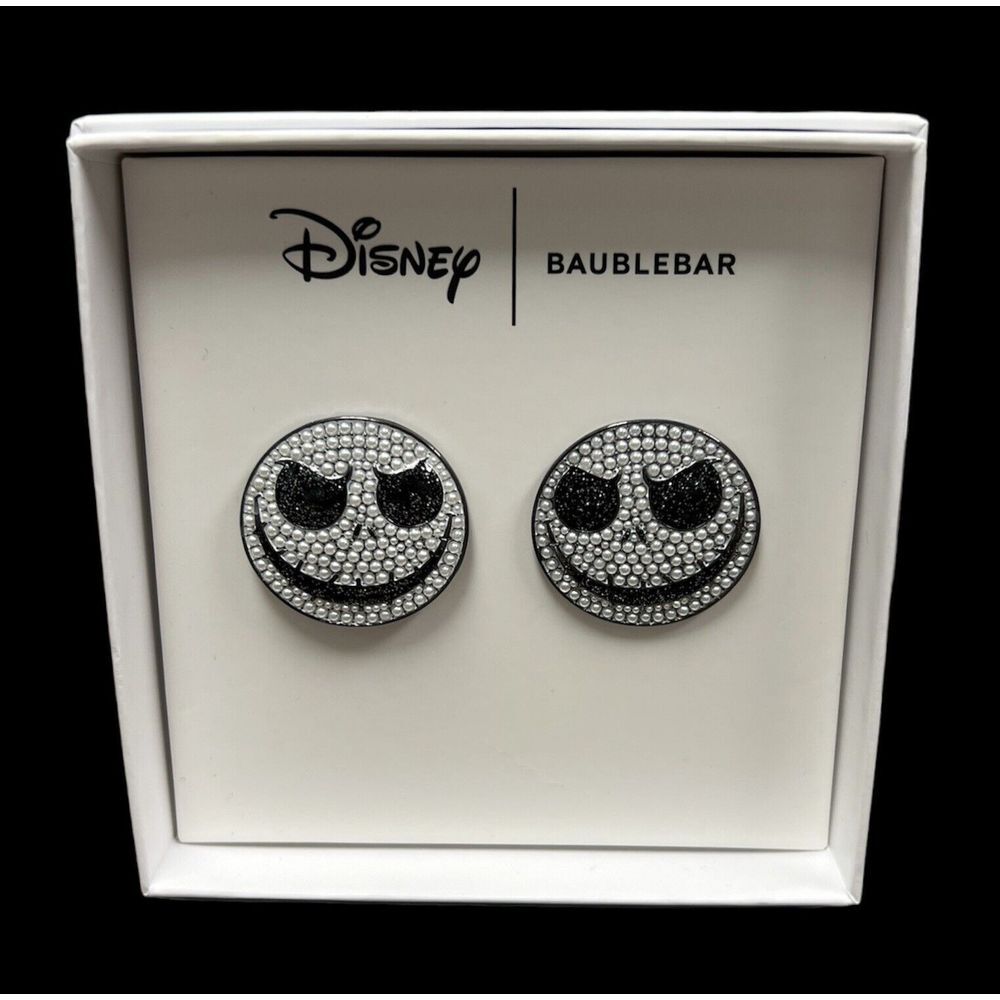 Disney x Baublebar 2 Pair Nightmare Before Christmas Earrings - Sally & Jack 357 - Picture 3 of 8